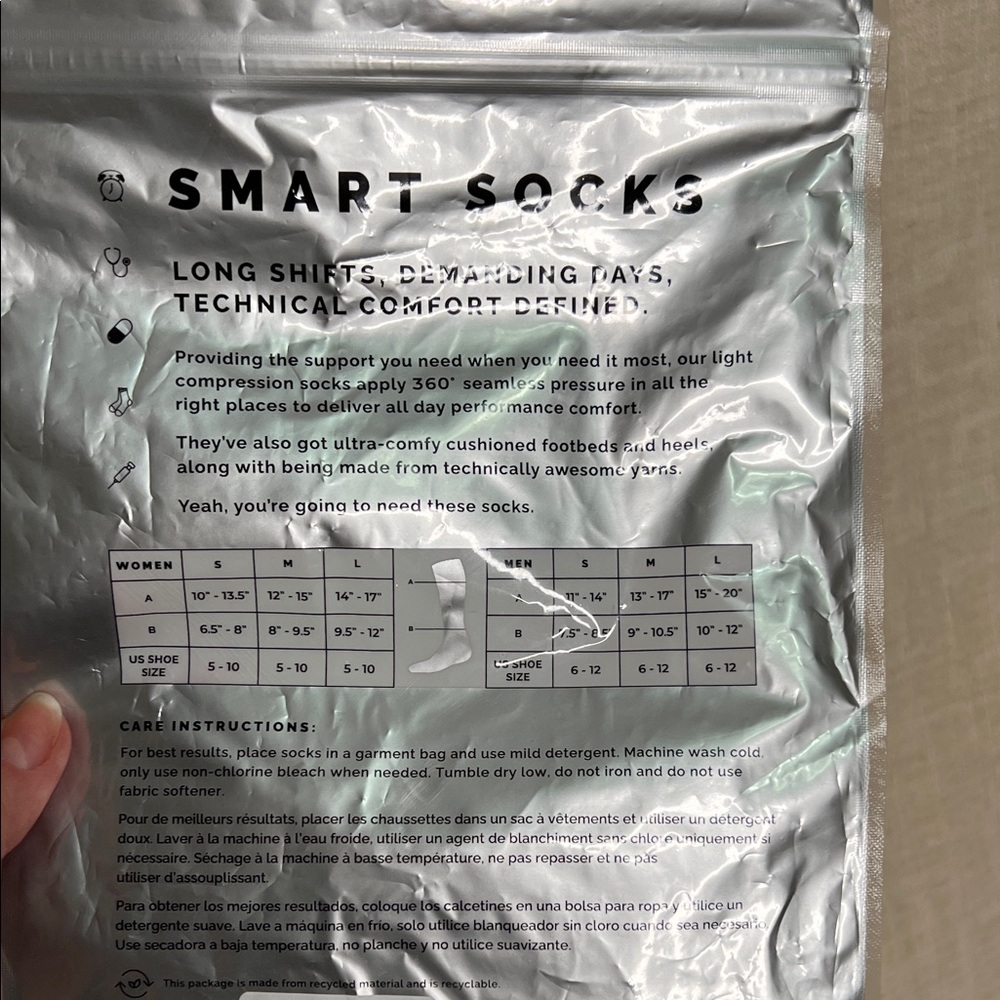 Figs Pink Compression Socks - Picture 3 of 5